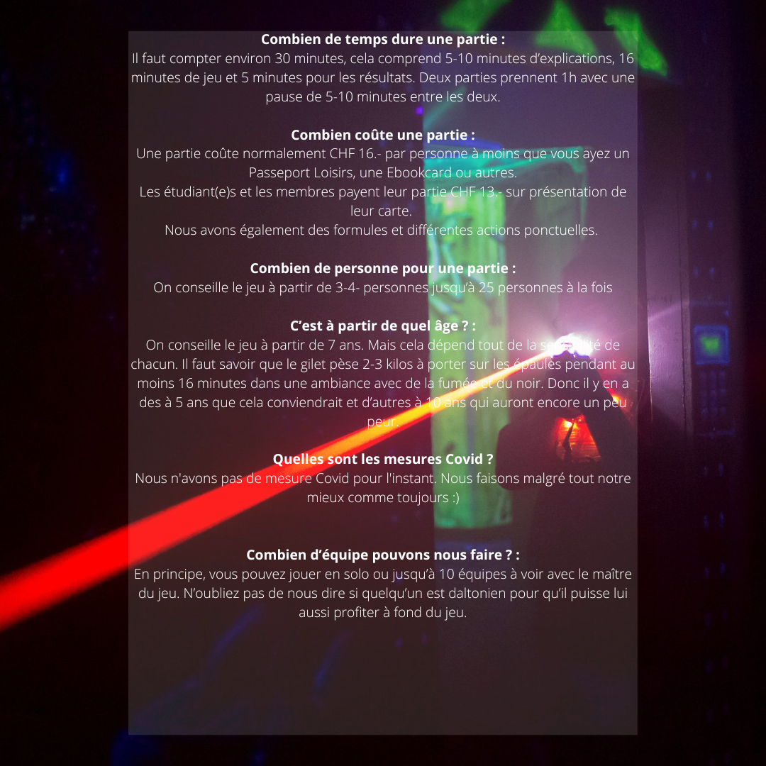 Quel âge pour jouer au laser game ? - Blog Funbooker